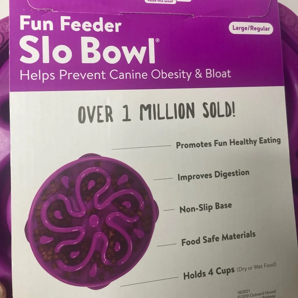 Slo Bowl Fun feeder for dogs Large veterinarian Recommended
